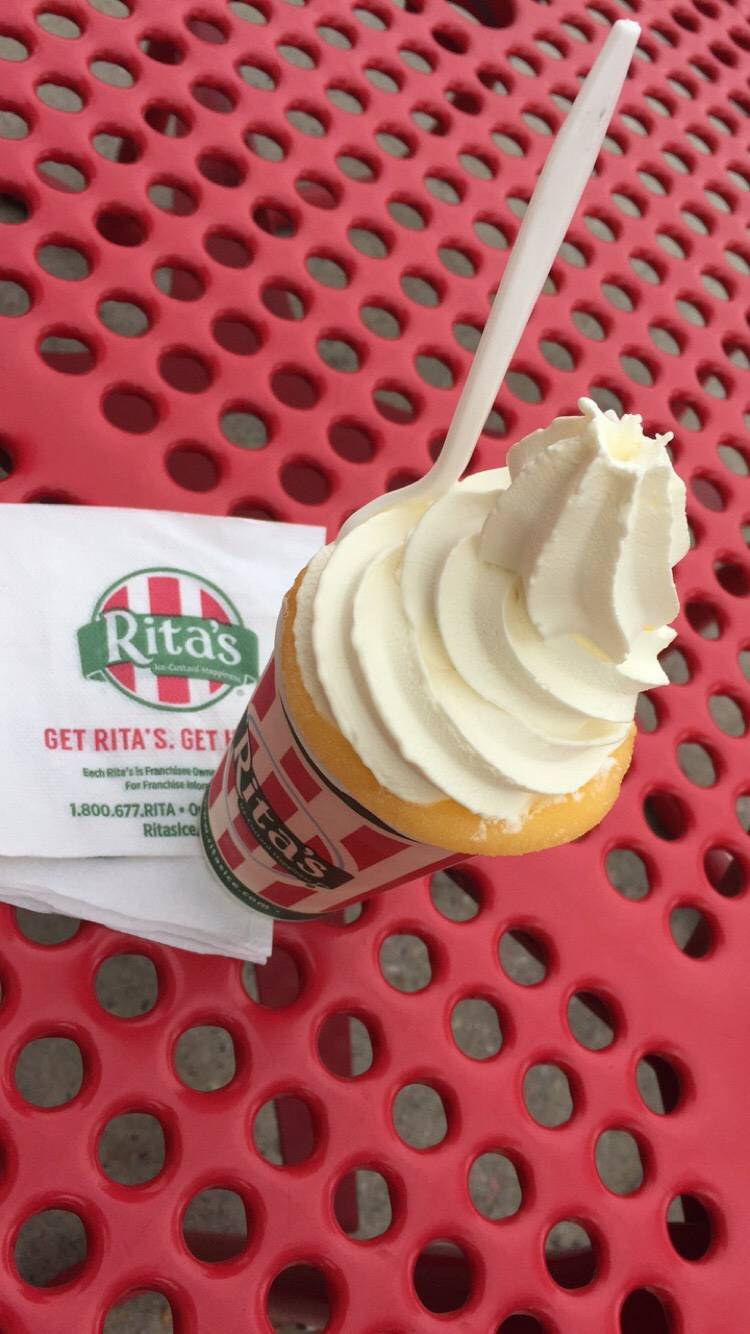 Ritas Italian Ice & Frozen Custard | restaurant | 8900 Baltimore Ave, College Park, MD 20740, USA | 3013455445 OR +1 301-345-5445