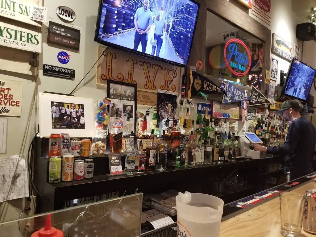 Pops SeaBar | restaurant | 1817 Columbia Rd NW, Washington, DC 20009, USA | 2025343933 OR +1 202-534-3933