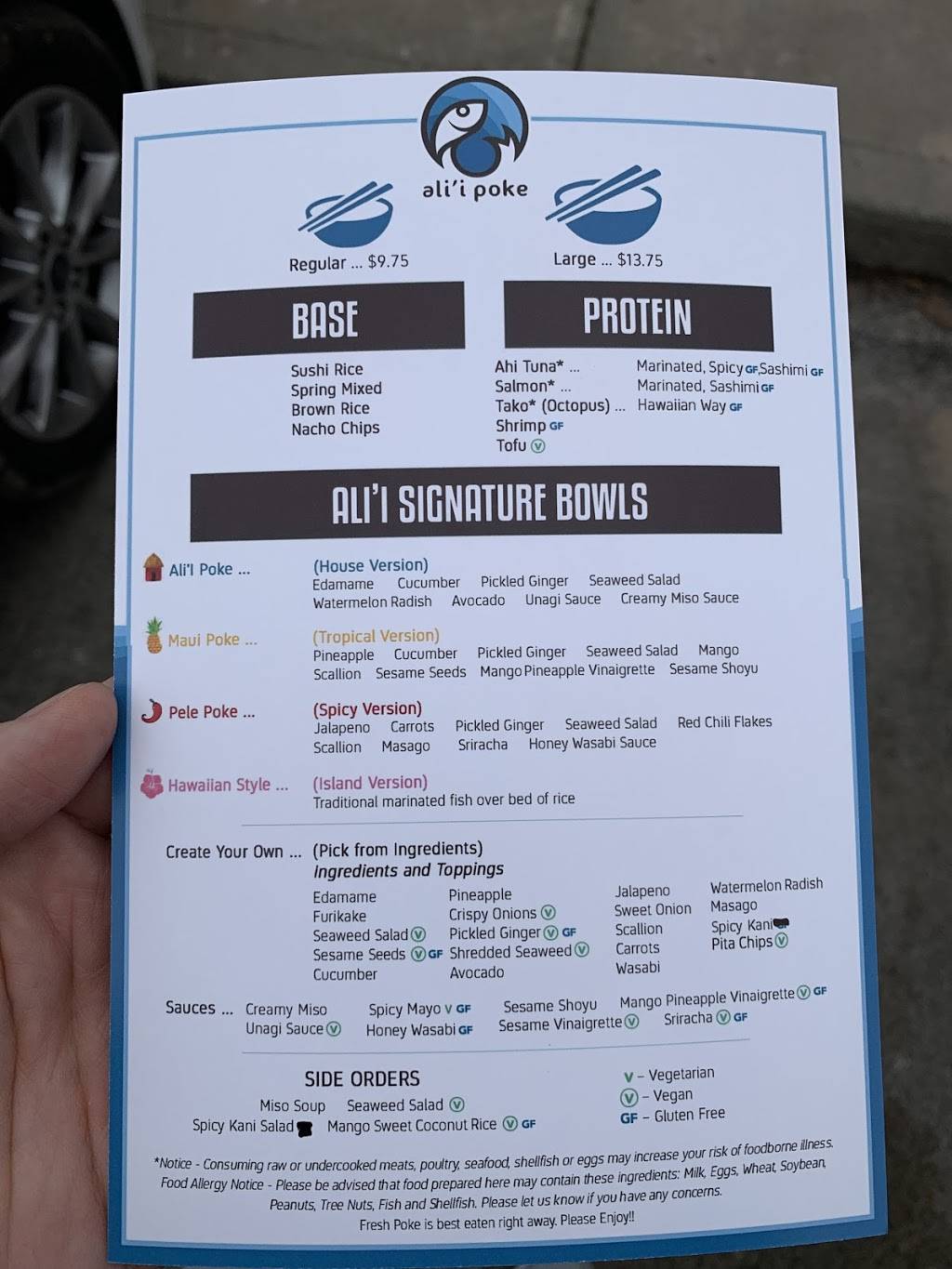 Alii Poke Fishers | restaurant | 8989 E 116th St, Fishers, IN 46038, USA | 3172884978 OR +1 317-288-4978