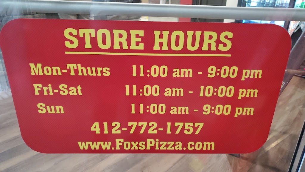 Foxs Pizza Den | restaurant | 401 Grant Ave, Pittsburgh, PA 15209, USA | 4127721757 OR +1 412-772-1757