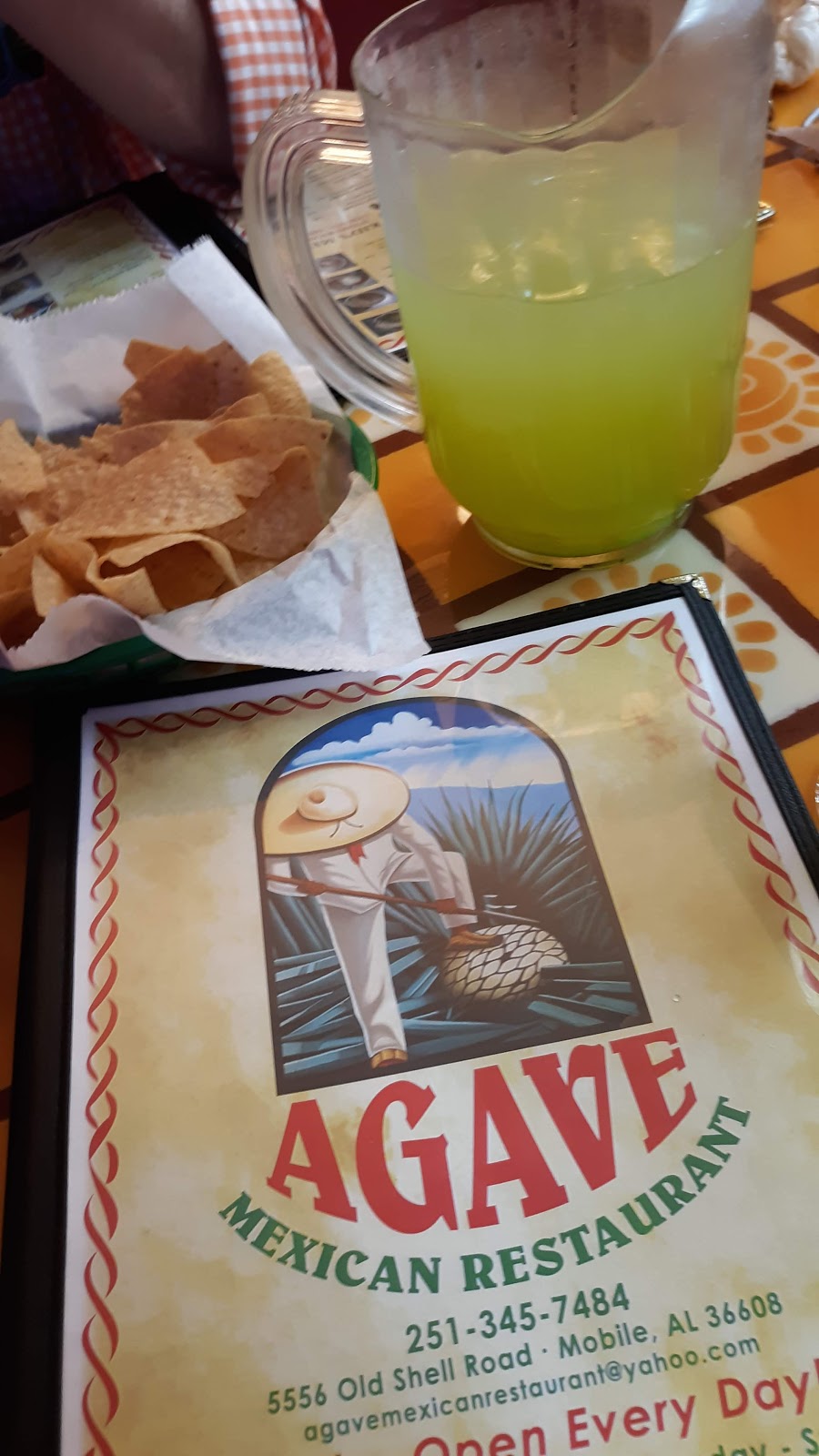Agave Mexican Restaurant | restaurant | 5556 Old Shell Rd, Mobile, AL 36608, USA | 2513457484 OR +1 251-345-7484