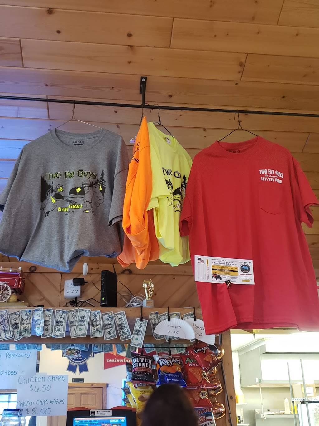 Two Fat Guys Bar & Grill | restaurant | Marenisco, MI 49947, USA | 9067873018 OR +1 906-787-3018