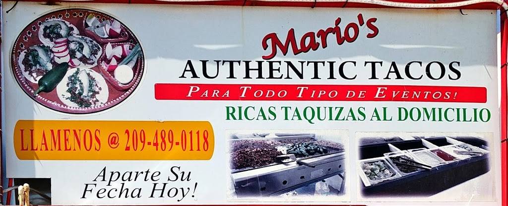 Marios Authentic Tacos | restaurant | 216 N Golden State Blvd, Turlock, CA 95380, USA | 2093459539 OR +1 209-345-9539