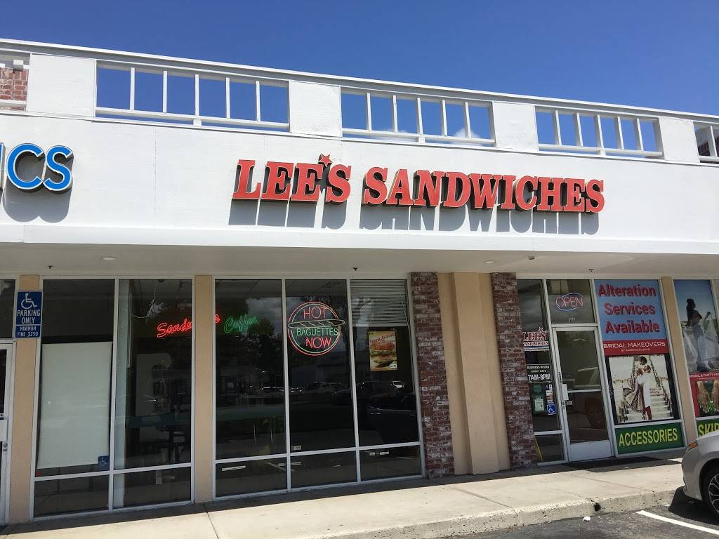 Lees Sandwiches | meal takeaway | 939 W El Camino Real #108, Sunnyvale, CA 94087, USA | 4087740595 OR +1 408-774-0595