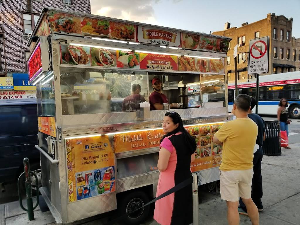 Middle Eastern Halal Cart Citibank Side | restaurant | 8601 5th Ave, Brooklyn, NY 11209, USA | 7187555563 OR +1 718-755-5563