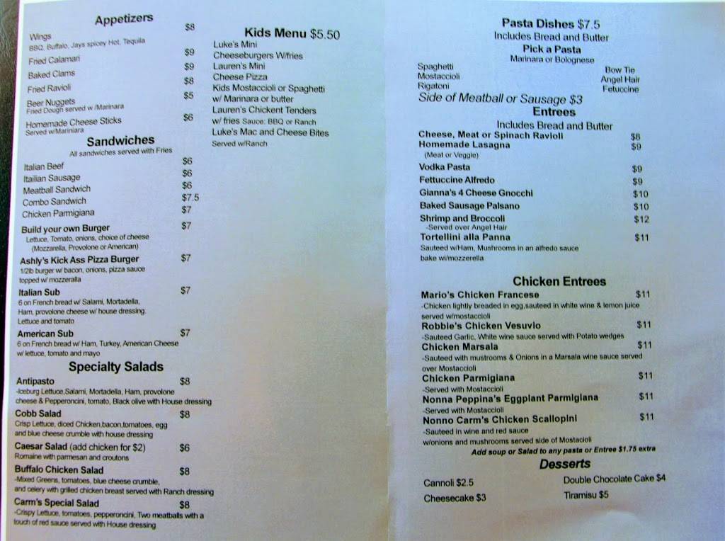 Nonno Carms Pizza and Pasta | restaurant | 1022 College Ave, Wheaton, IL 60187, USA | 6305104000 OR +1 630-510-4000