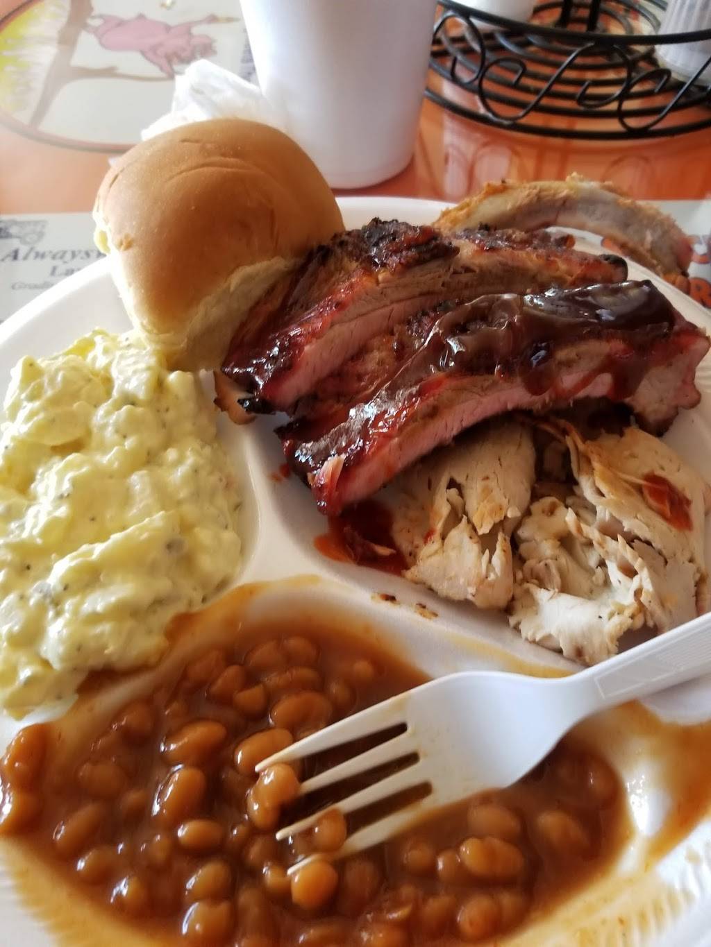 Granger & Sons Barbecue | restaurant | 8121 US Hwy 98 N, Lakeland, FL 33809, USA | 8638587572 OR +1 863-858-7572