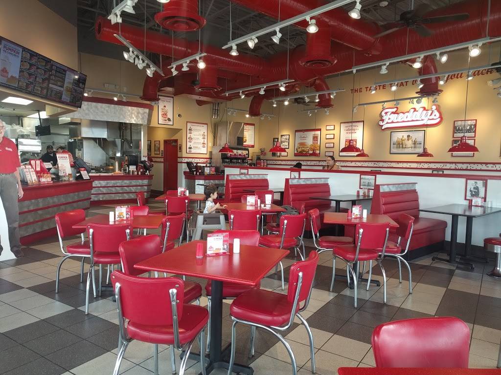 Freddys Frozen Custard & Steakburgers | restaurant | 24433 Interstate 10 Frontage Rd Suite 100, Katy, TX 77494, USA | 2813942002 OR +1 281-394-2002