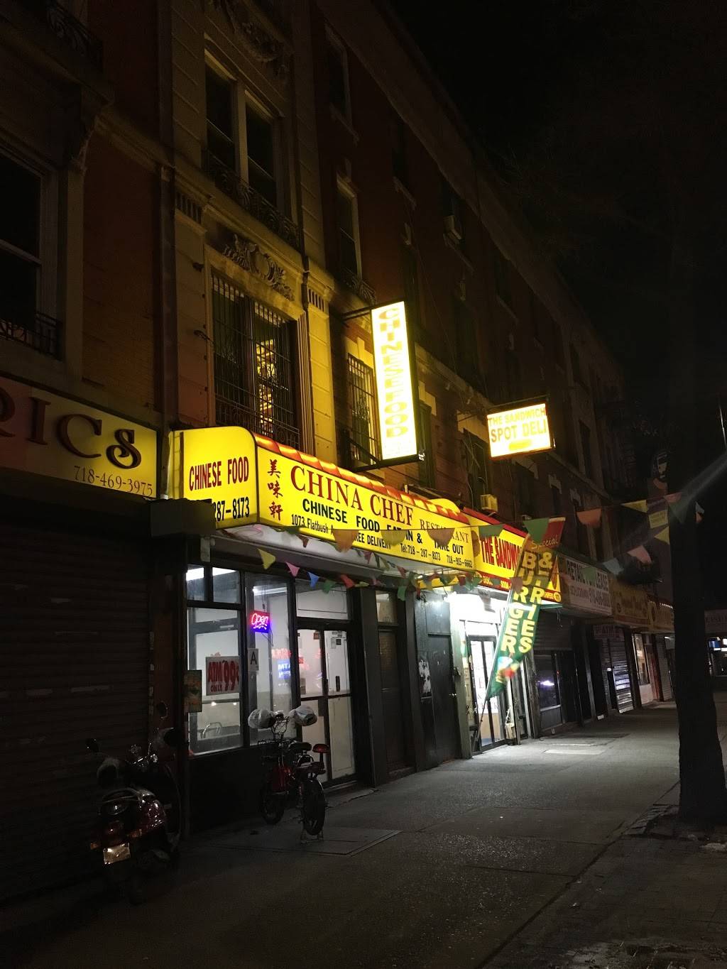 China Chef | restaurant | 6118, 1073 Flatbush Ave, Brooklyn, NY 11226, USA | 7182878173 OR +1 718-287-8173