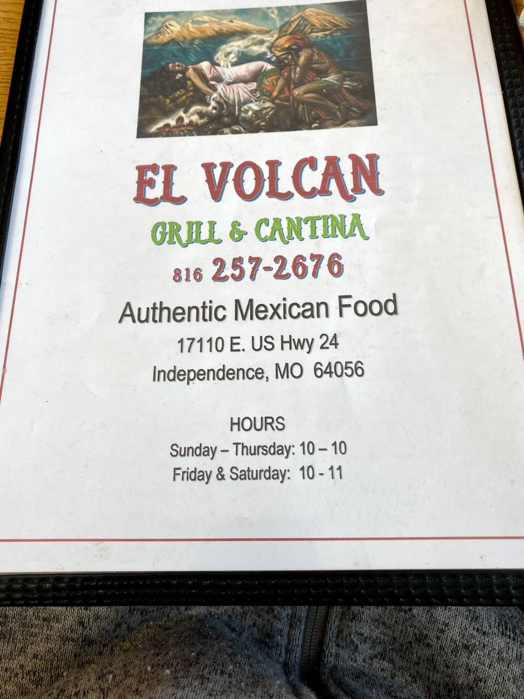 El Volcan Mexican Grill | restaurant | 17110 E US Hwy 24, Independence, MO 64056, USA | 8162572676 OR +1 816-257-2676