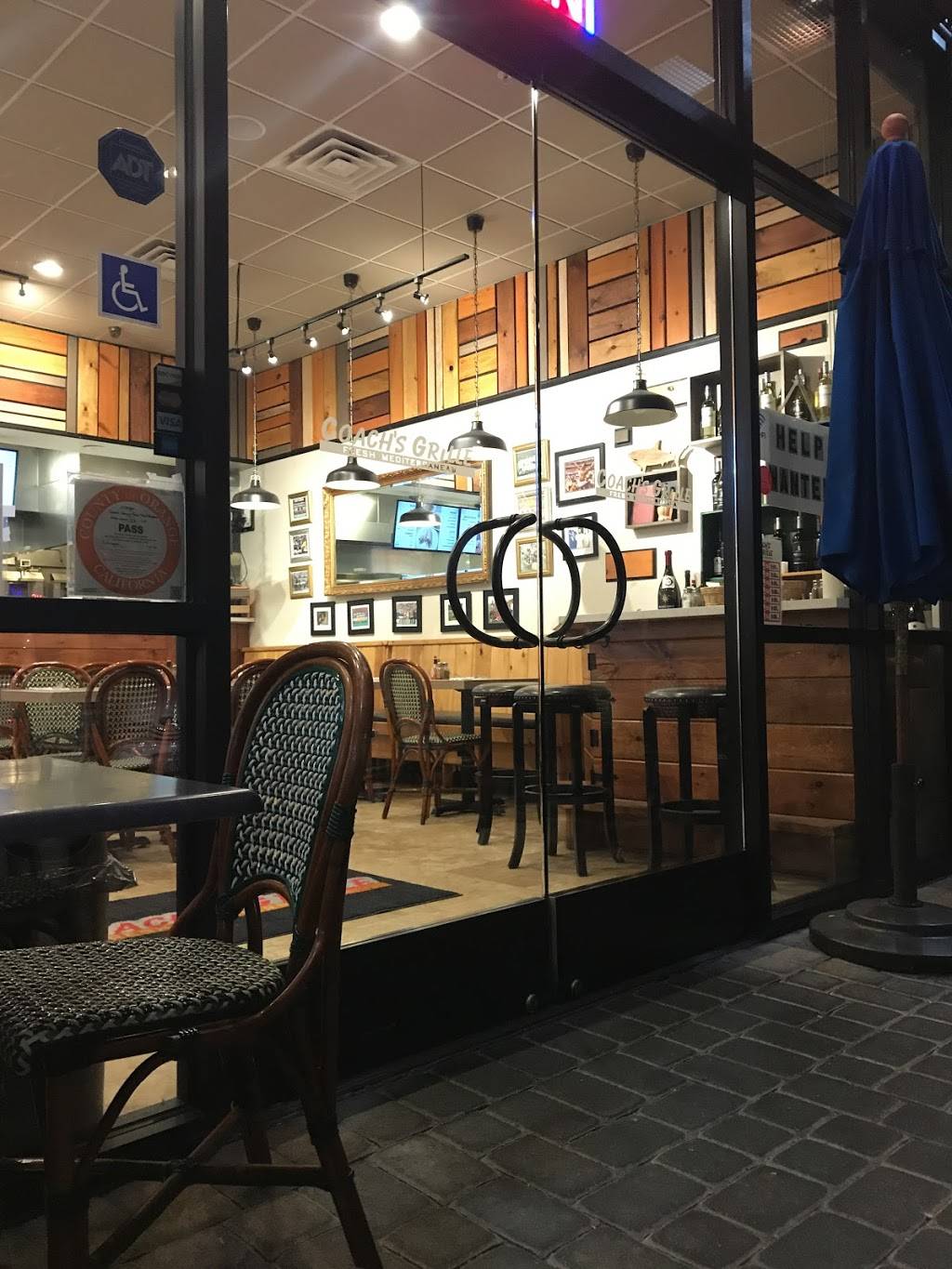 Coachs Grille Fresh Mediterranean | restaurant | 21006 Beach Blvd, Huntington Beach, CA 92648, USA | 7149603400 OR +1 714-960-3400