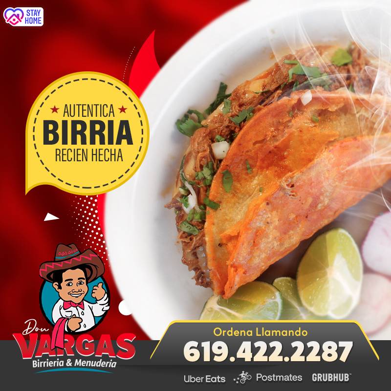 Don Vargas Birrieria 2 | restaurant | 630 National City Blvd, National City, CA 91950, USA | 6198564370 OR +1 619-856-4370