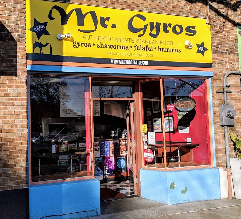 Mr. Gyros | restaurant | 256 NE 45th St, Seattle, WA 98105, USA | 2065358841 OR +1 206-535-8841