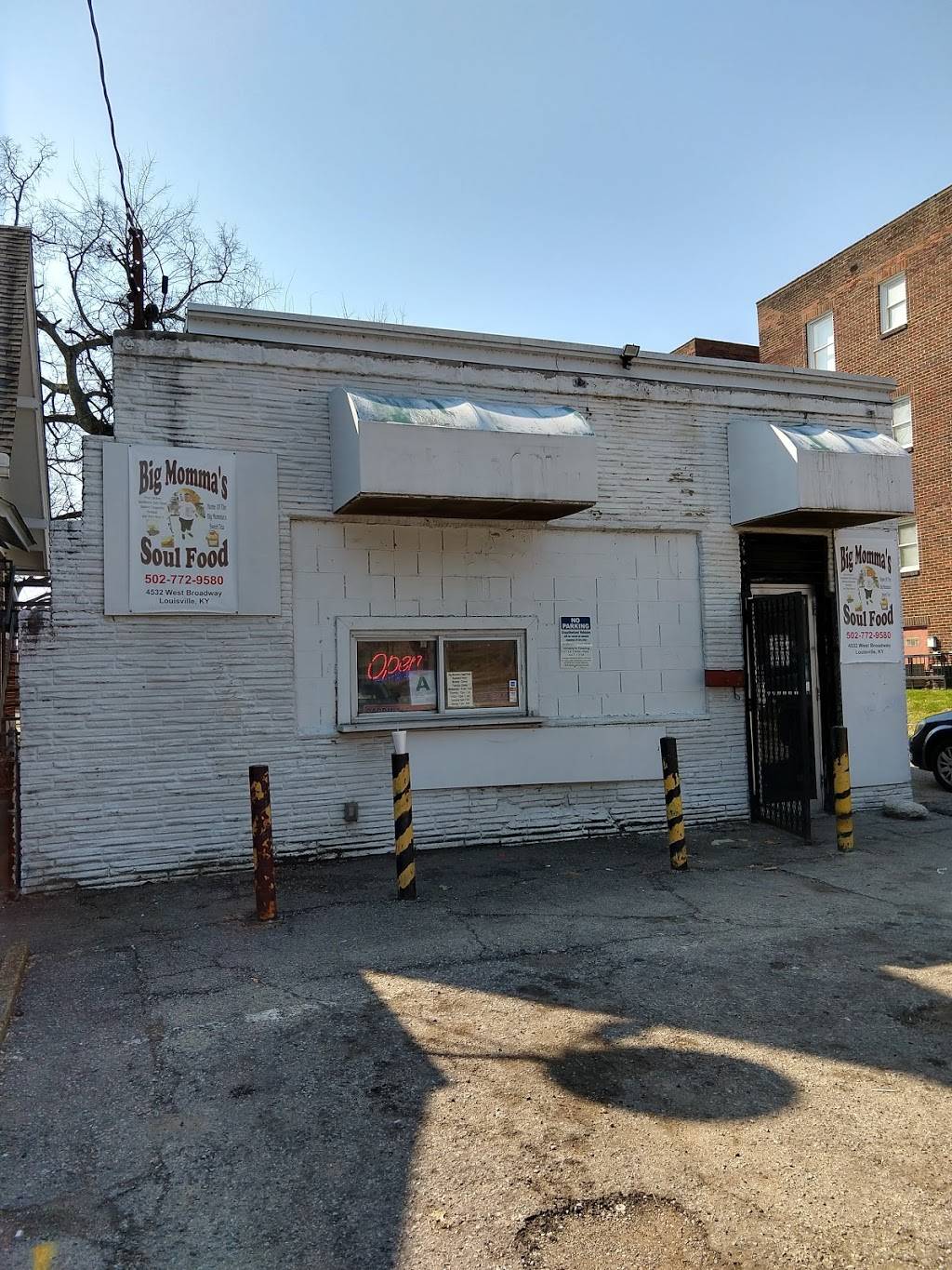 Big Mommas Soul Kitchen | restaurant | 4532 W Broadway, Louisville, KY 40211, USA | 5027729580 OR +1 502-772-9580