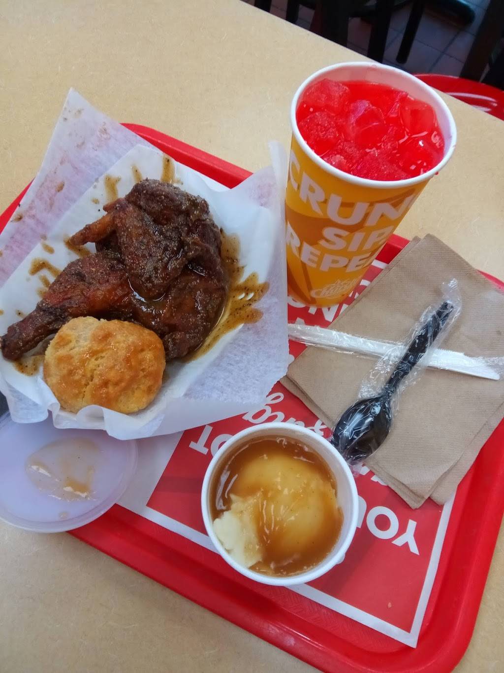 Churchs Chicken | restaurant | 1298 TX-121, Lewisville, TX 75067, USA | 9722211311 OR +1 972-221-1311