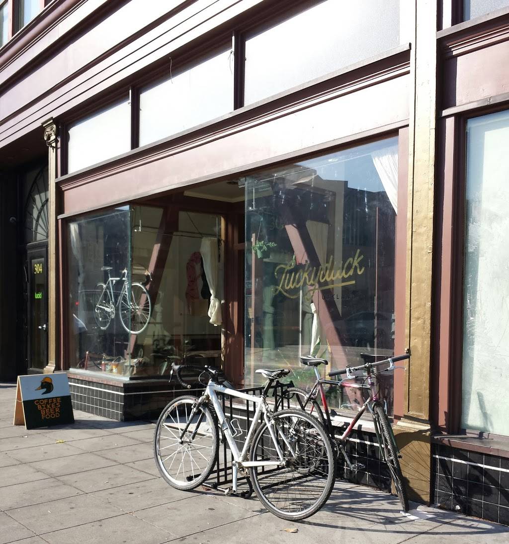 Luckyduck Bicycle Cafe | cafe | 302 12th St, Oakland, CA 94607, USA | 5108911830 OR +1 510-891-1830