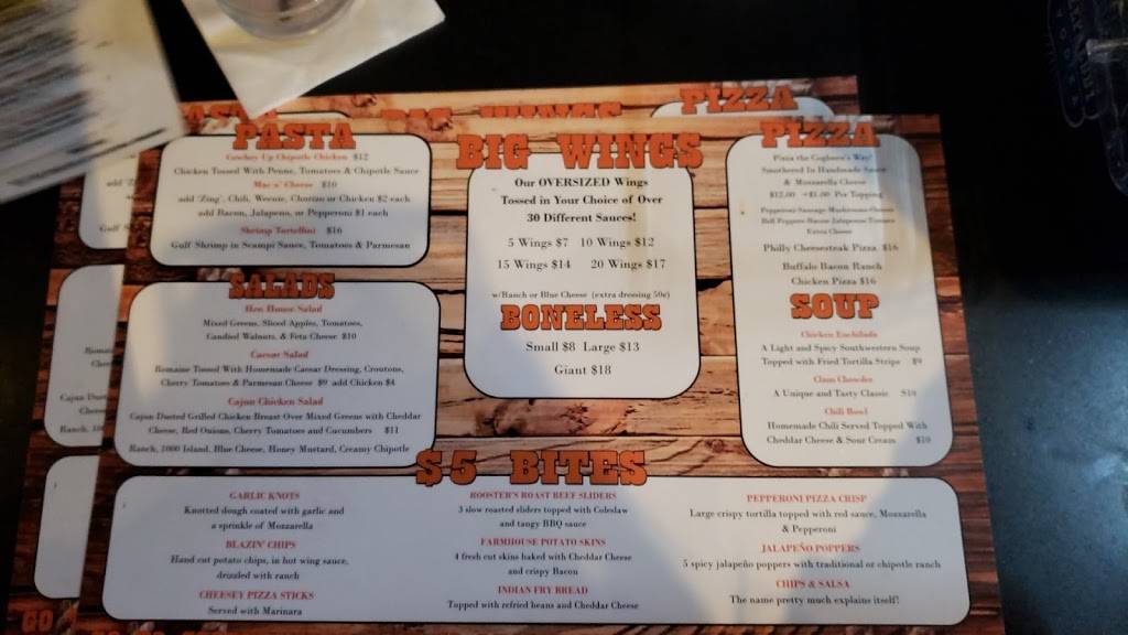 Cogburns Big Wings | restaurant | 110 S Val Vista Dr, Gilbert, AZ 85296, USA | 4809264034 OR +1 480-926-4034