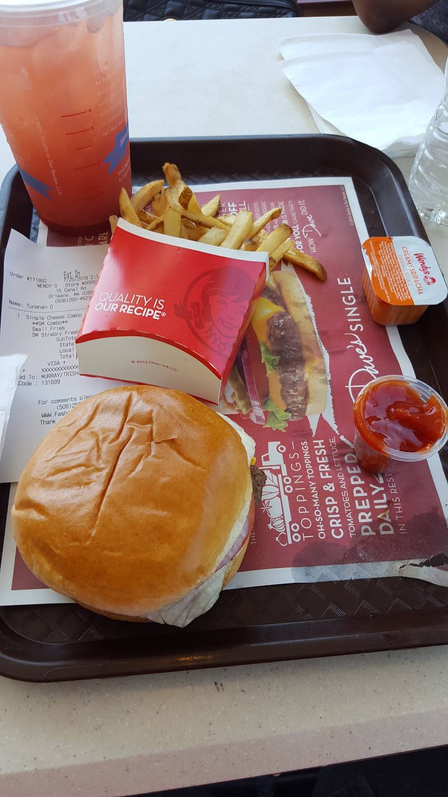 Wendys | restaurant | 15 Canal Rd, Orleans, MA 02653, USA | 5082554523 OR +1 508-255-4523