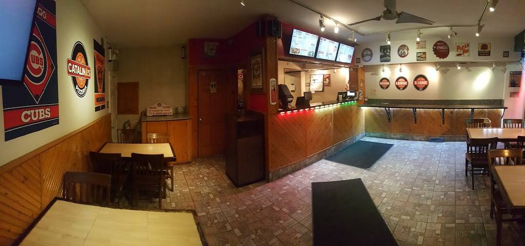 Catalinas Pizzeria | restaurant | 5337 W Belmont Ave, Chicago, IL 60641, USA | 7739930632 OR +1 773-993-0632