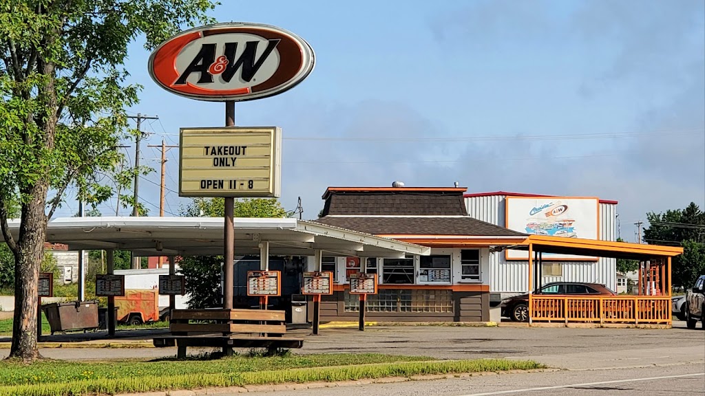 A&W Restaurant | restaurant | 103 Main St S, Aurora, MN 55705, USA | 2182292240 OR +1 218-229-2240