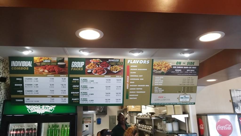 WingStop | restaurant | 10019 N Dale Mabry Hwy, Tampa, FL 33618, USA | 8133743566 OR +1 813-374-3566
