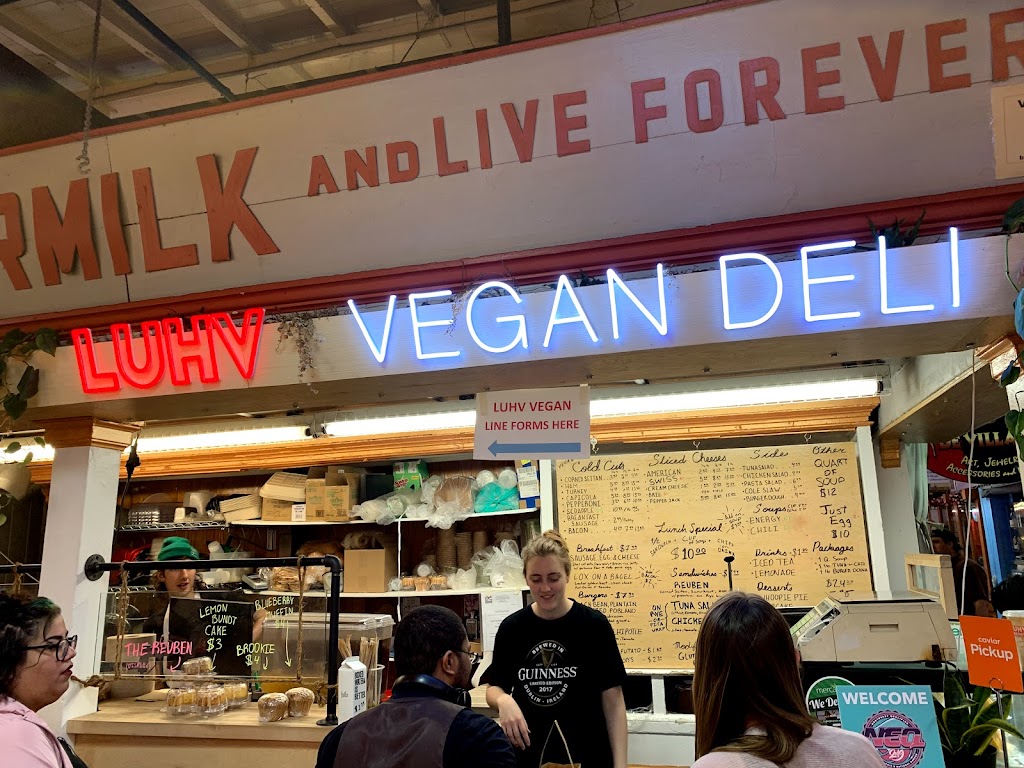LUHV VEGAN DELI | restaurant | 51 N 12th St, Philadelphia, PA 19107, USA | 2677585779 OR +1 267-758-5779