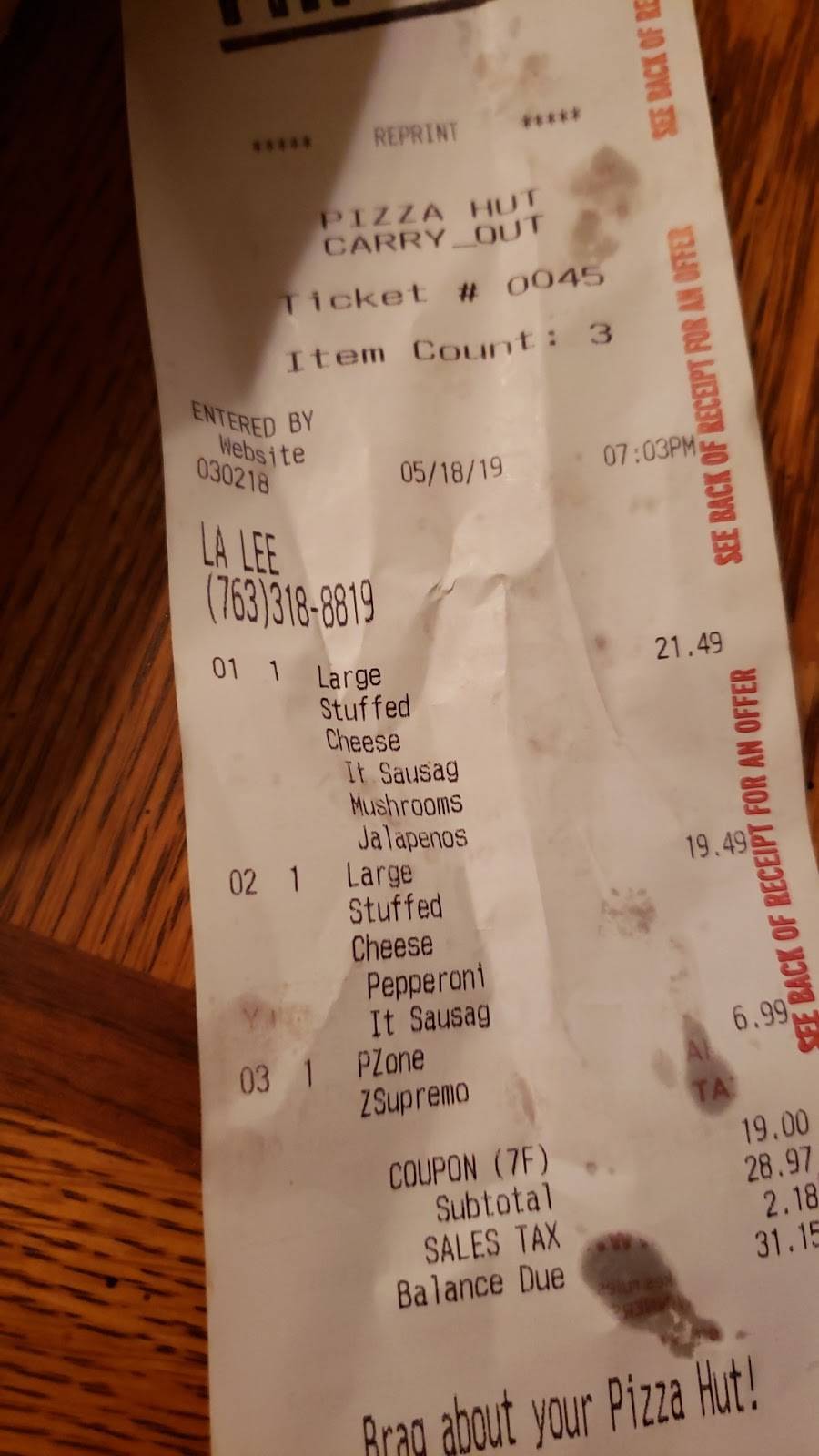 Pizza Hut | meal takeaway | 2985 Brookdale Dr, Brooklyn Park, MN 55444, USA | 7635665000 OR +1 763-566-5000