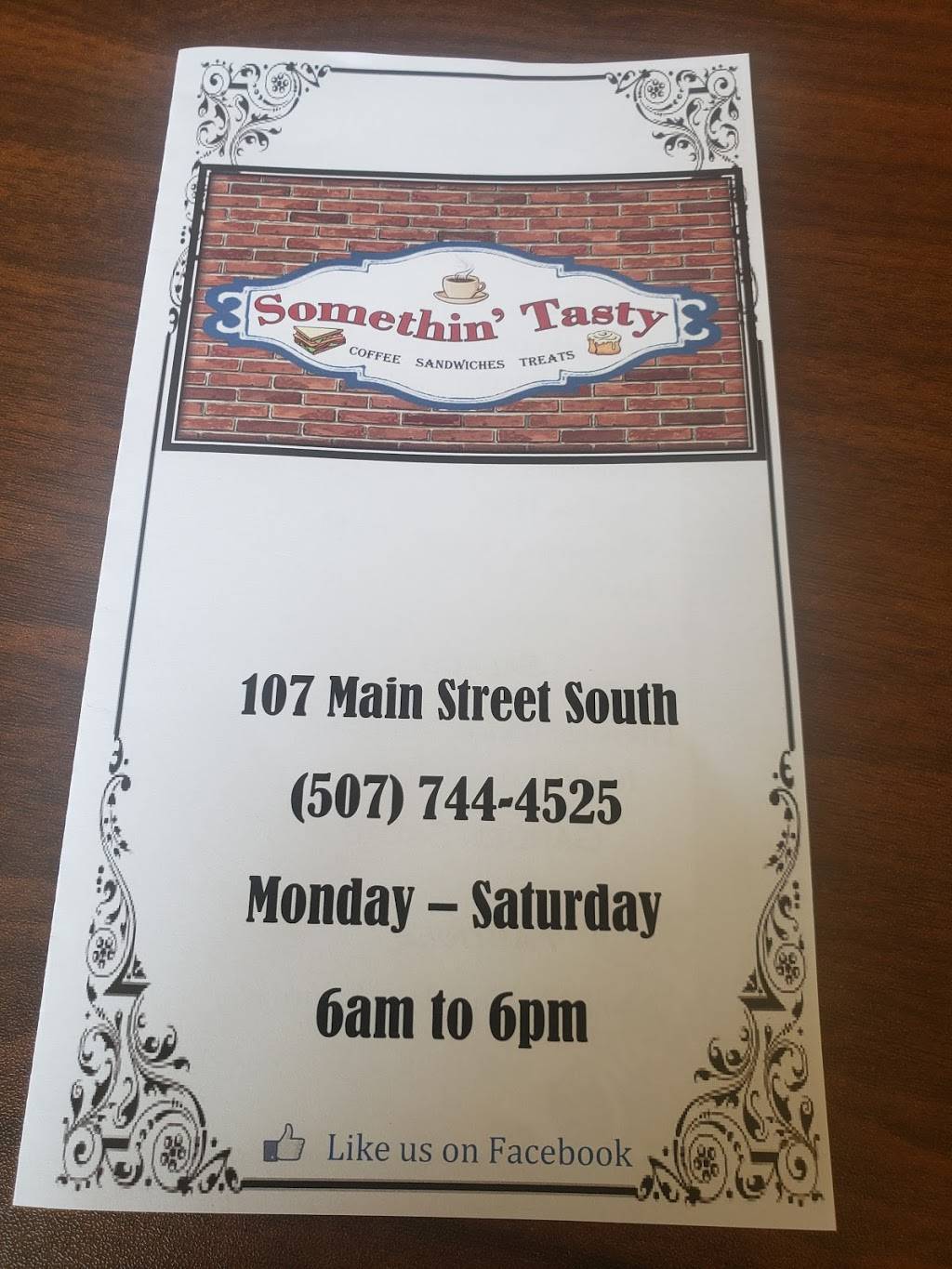 Somethin Tasty | restaurant | 107 Main St S, Lonsdale, MN 55046, USA | 5077444525 OR +1 507-744-4525