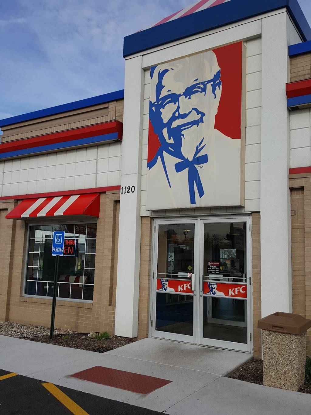 KFC | restaurant | 1120 N Main St, Crown Point, IN 46307, USA | 2196630878 OR +1 219-663-0878