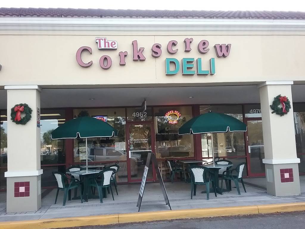 Corkscrew Deli | restaurant | 4982 S Tamiami Trail, Sarasota, FL 34231, USA | 9419253955 OR +1 941-925-3955