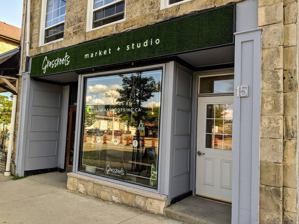 Grassroots Market + Studio | restaurant | 17 Gordon St, Guelph, ON N1H 4G7, Canada | 5192655080 OR +1 519-265-5080