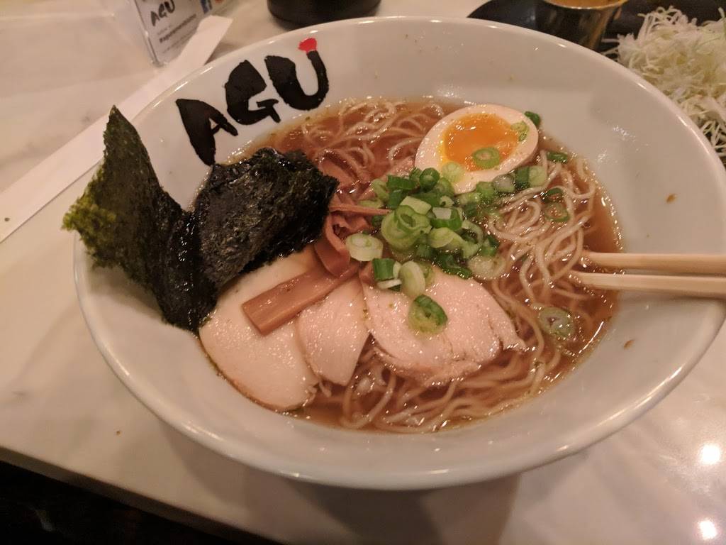 AGU Ramen - Washington Ave | restaurant | 7340 Washington Ave, Houston, TX 77007, USA | 7135885444 OR +1 713-588-5444