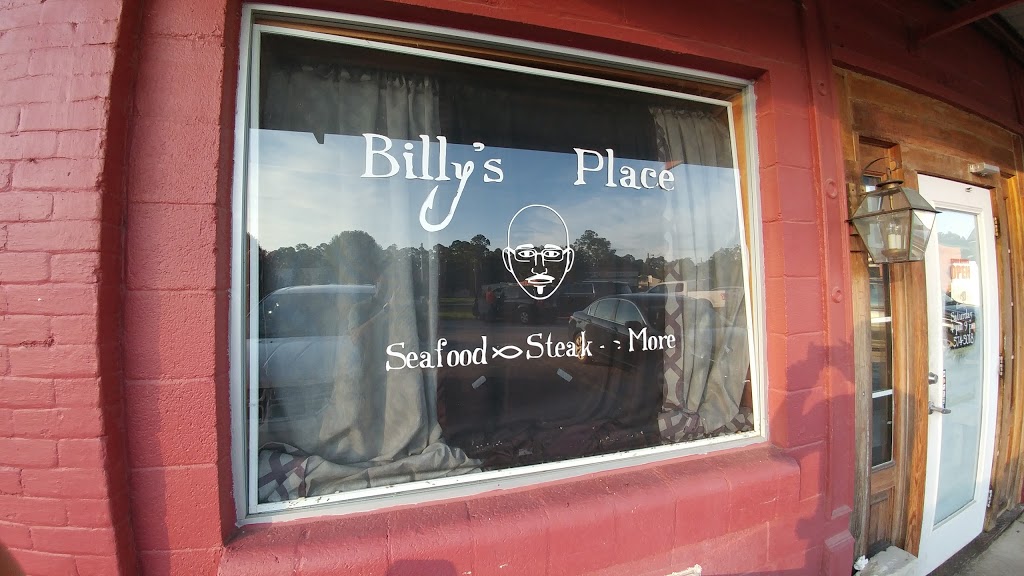 Billys Place | restaurant | Ochlocknee, GA 31773, USA | 2295745018 OR +1 229-574-5018