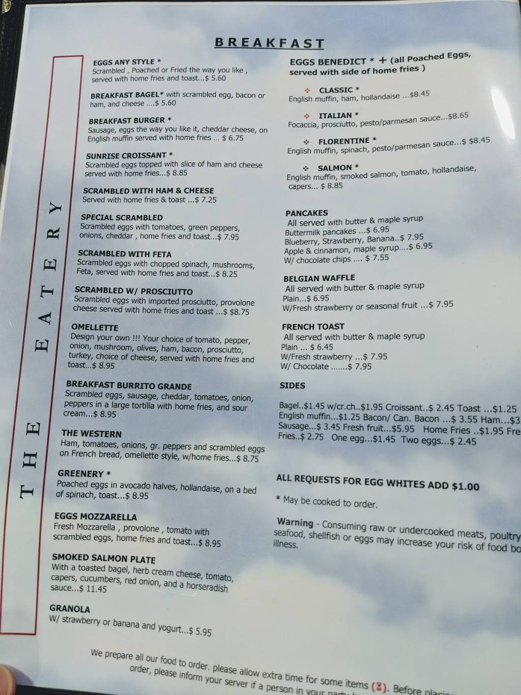 The Eatery | restaurant | 4 Hartford St, Newton Highlands, MA 02461, USA | 6177950500 OR +1 617-795-0500