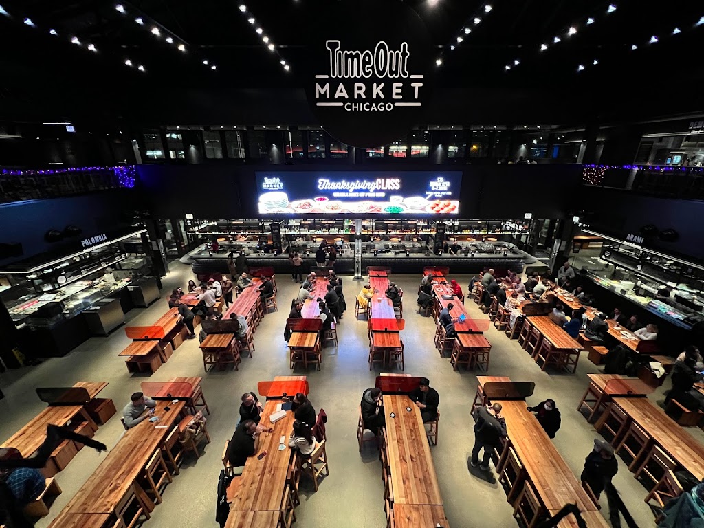 Time Out Market Chicago | restaurant | 916 W Fulton Market, Chicago, IL 60607, USA | 3126373888 OR +1 312-637-3888
