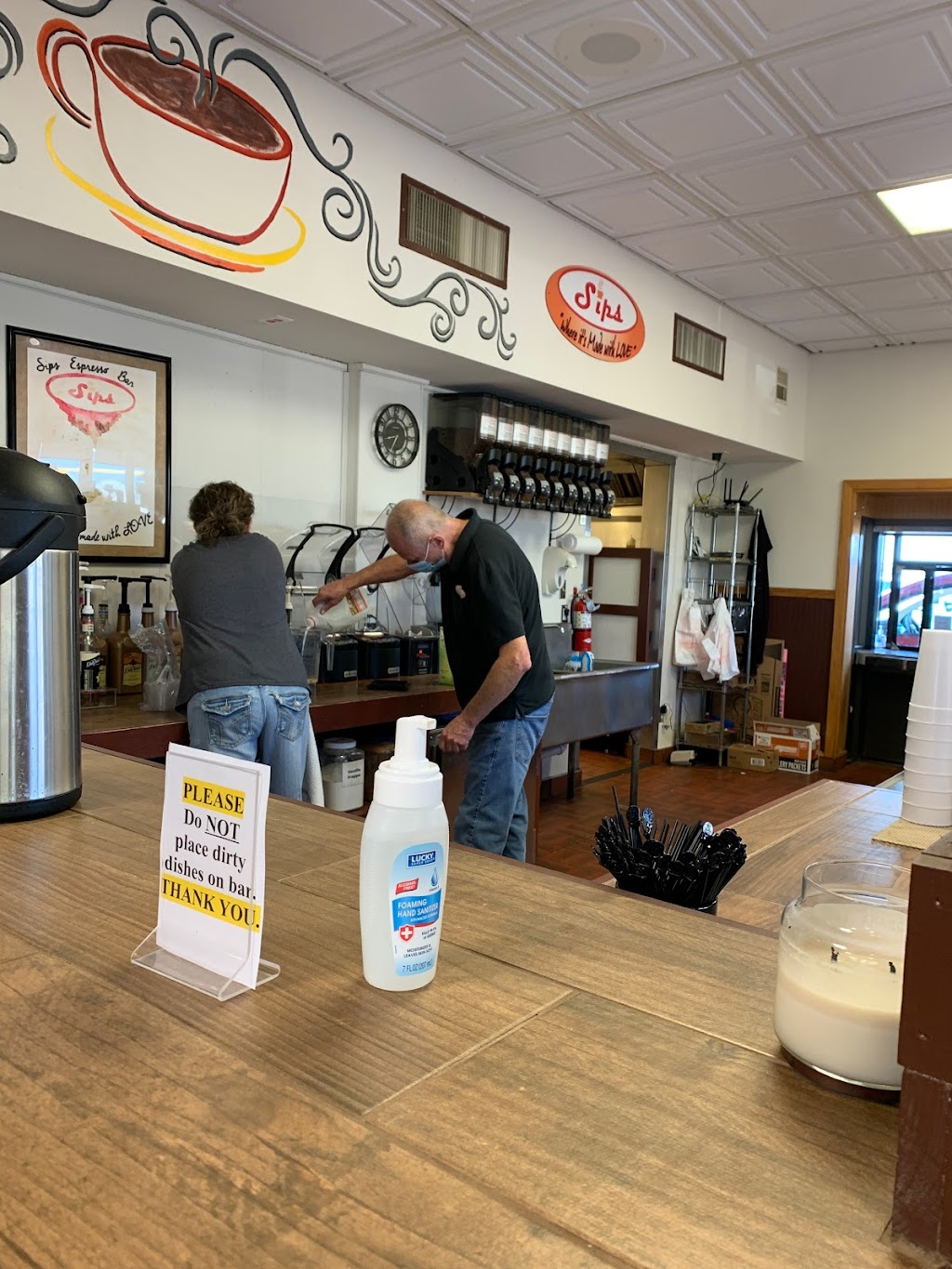 Sips Espresso Bar | cafe | 2309 N Buckeye Ave, Abilene, KS 67410, USA | 7852637221 OR +1 785-263-7221