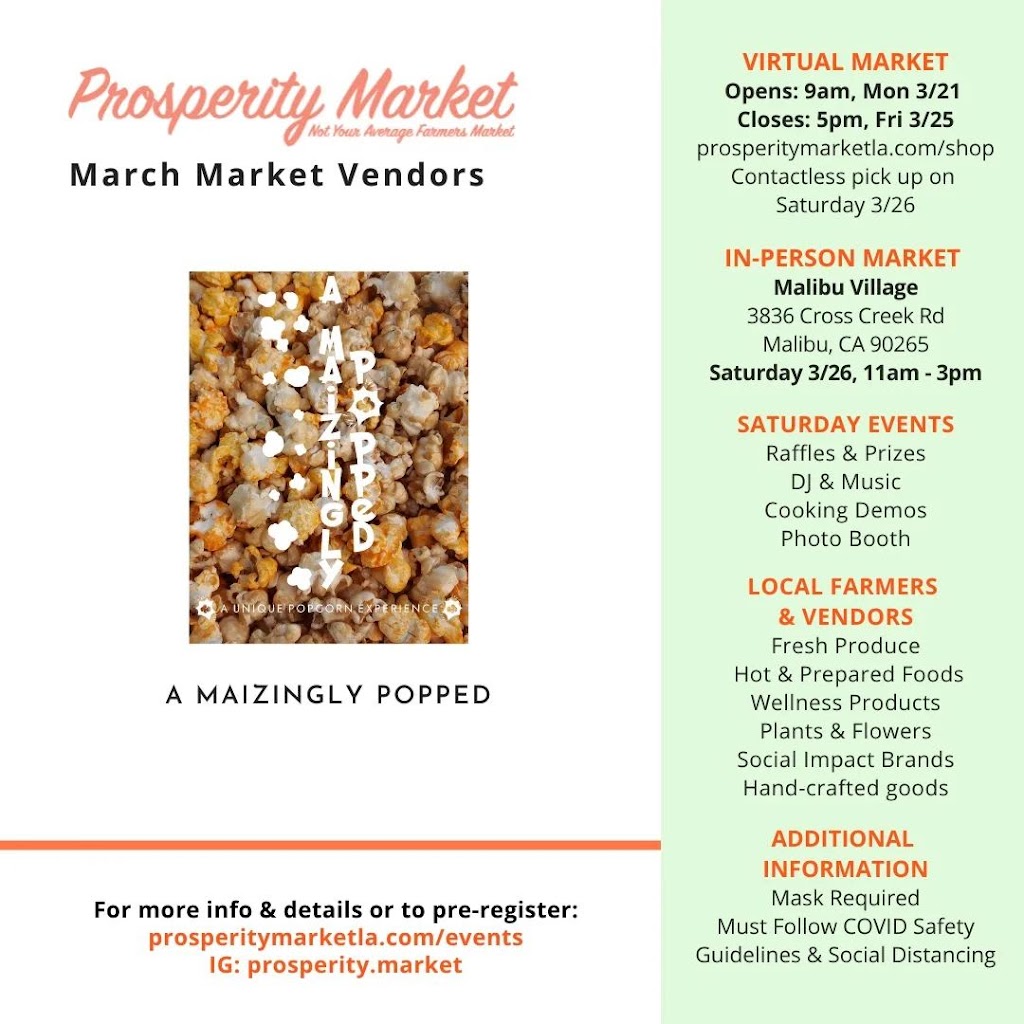 A Maizingly Popped | meal takeaway | 3814 Paddock Way, Lancaster, CA 93536, USA | 6614887573 OR +1 661-488-7573