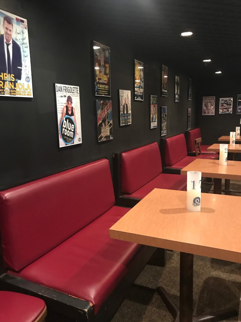 Blue Room Comedy Club | restaurant | 420 W College St, Springfield, MO 65806, USA | 4172288403 OR +1 417-228-8403