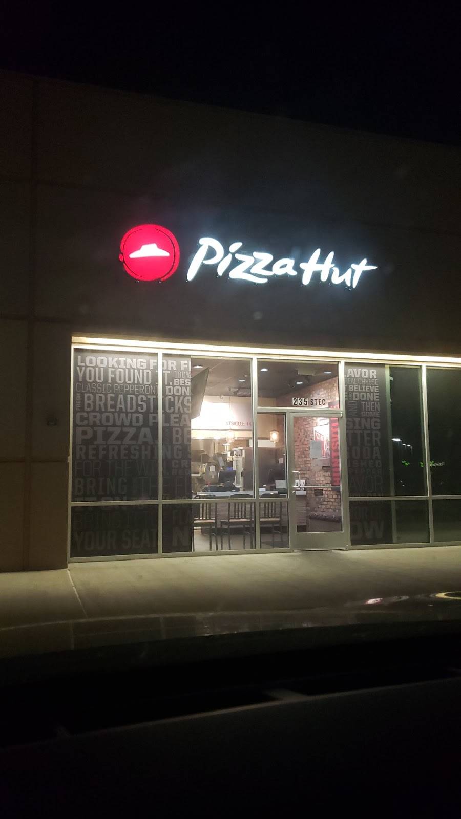 Pizza Hut | meal takeaway | 235 I-45 Suite C, Huntsville, TX 77340, USA | 9362949191 OR +1 936-294-9191