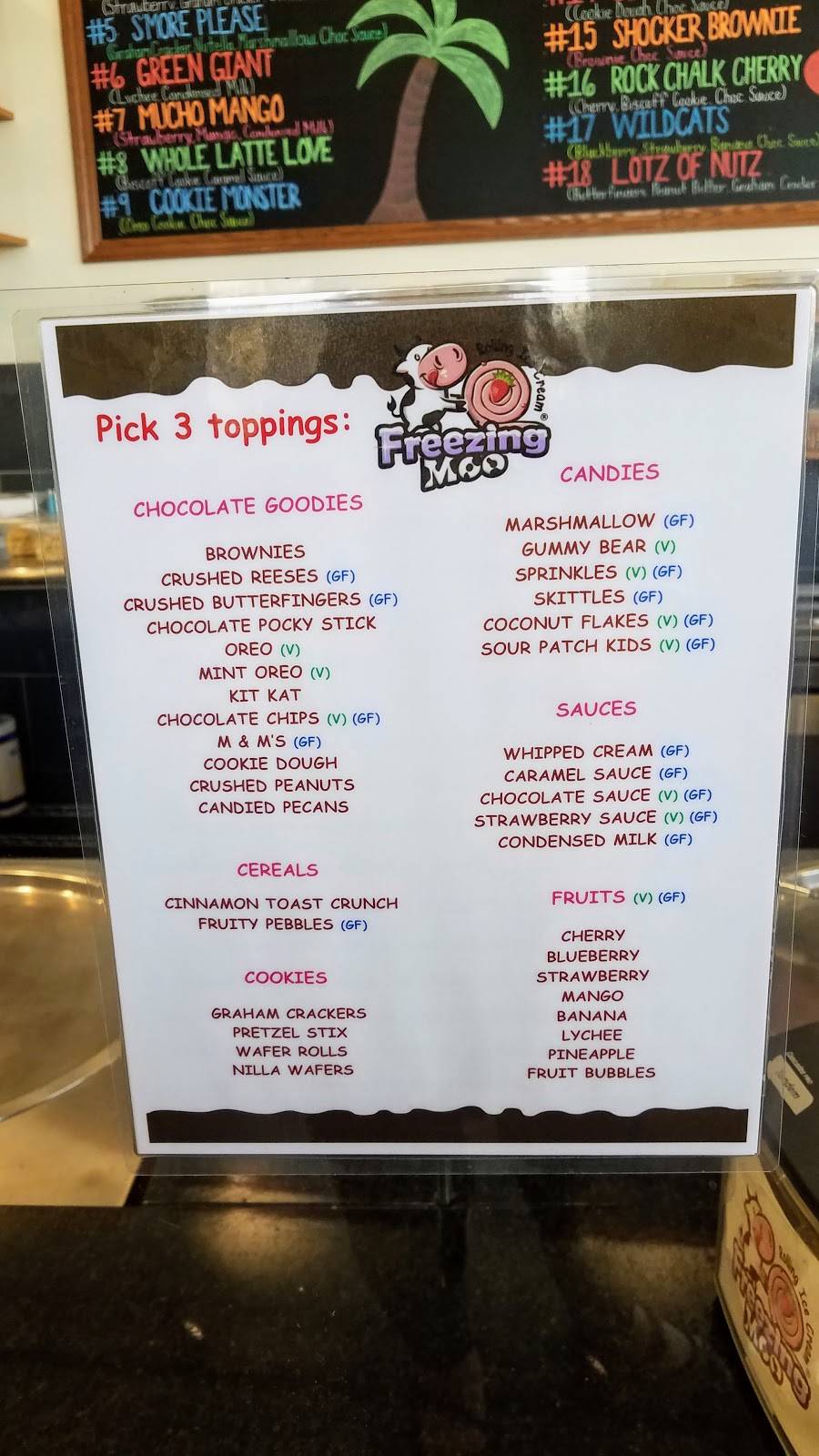 Freezing Moo | restaurant | 2755 N Maize Rd Ste. #101, Wichita, KS 67205, USA | 3164255530 OR +1 316-425-5530