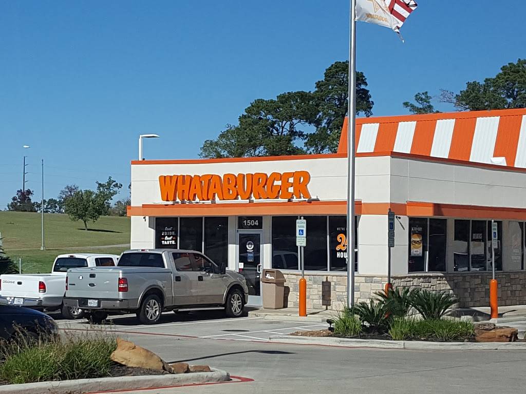 Whataburger | restaurant | 1504 W Church St, Livingston, TX 77351, USA | 9363275796 OR +1 936-327-5796