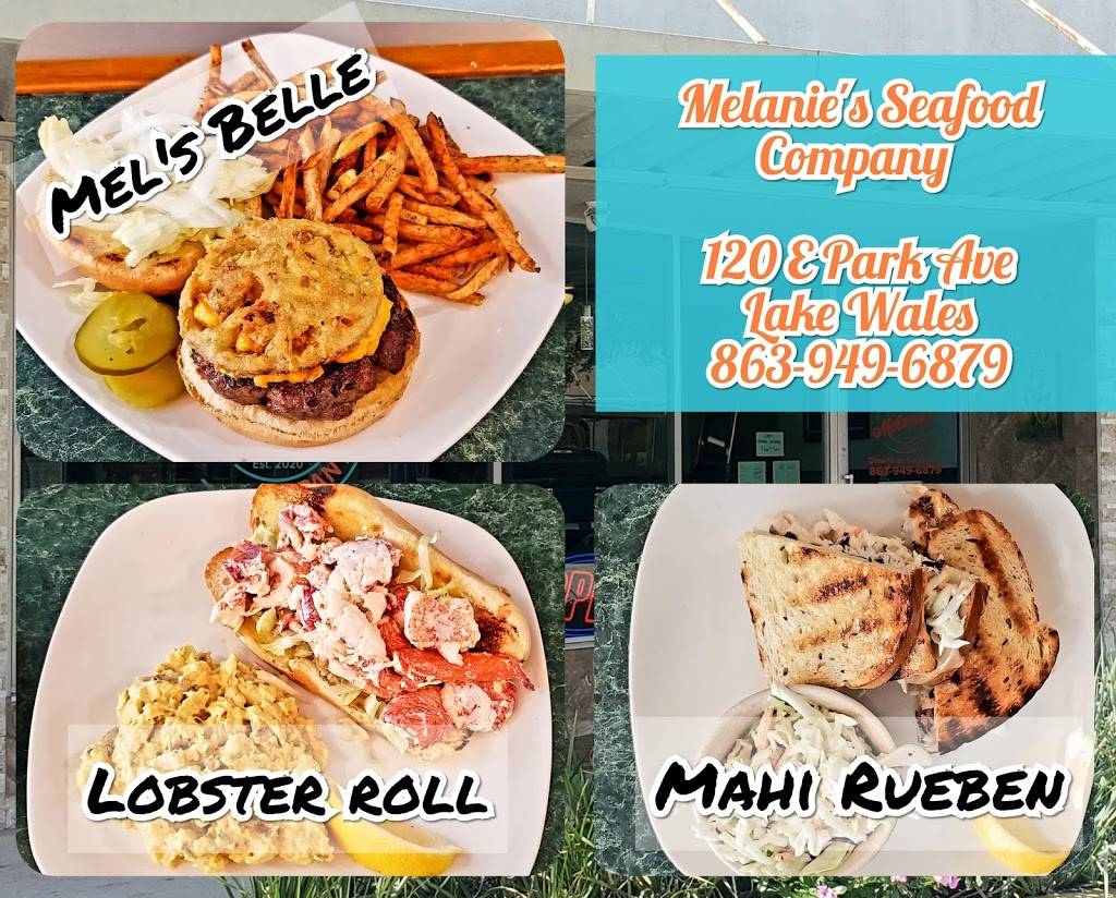 Melanies Seafood Company | restaurant | 120 E Park Ave, Lake Wales, FL 33853, USA | 8639496879 OR +1 863-949-6879