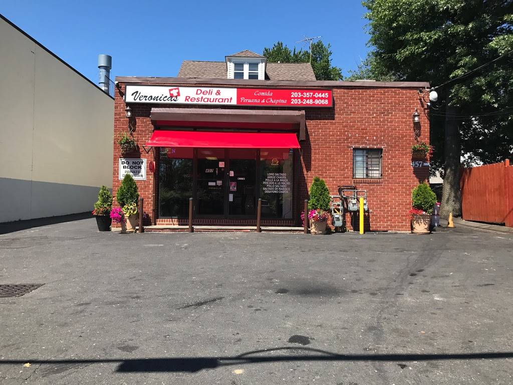 Veronicas Deli & Restaurant | restaurant | 457 Fairfield Ave, Stamford, CT 06902, USA | 2033570445 OR +1 203-357-0445