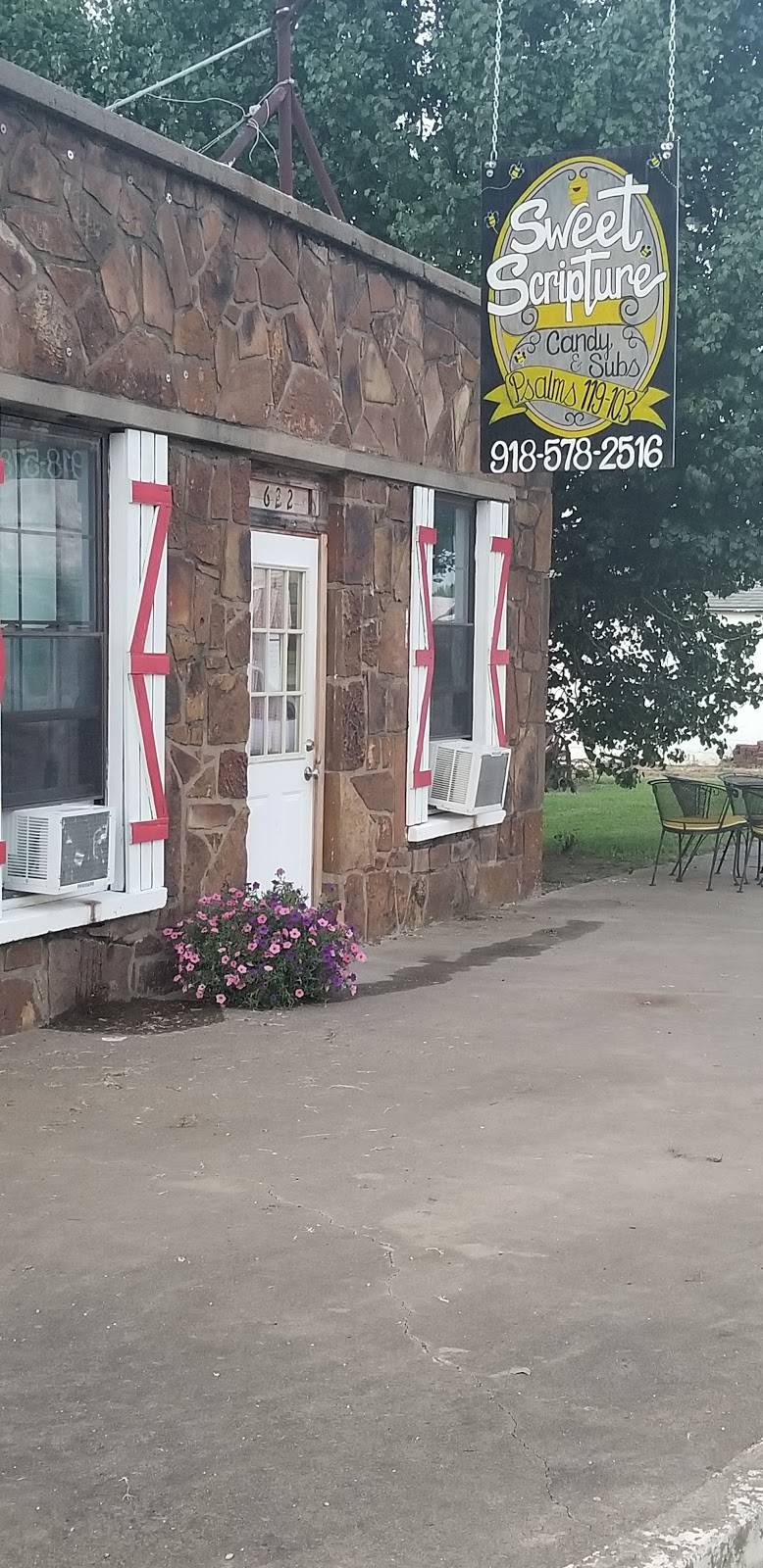 Sweet Scripture | restaurant | 622 W Main St, Barnsdall, OK 74002, USA | 9185782516 OR +1 918-578-2516