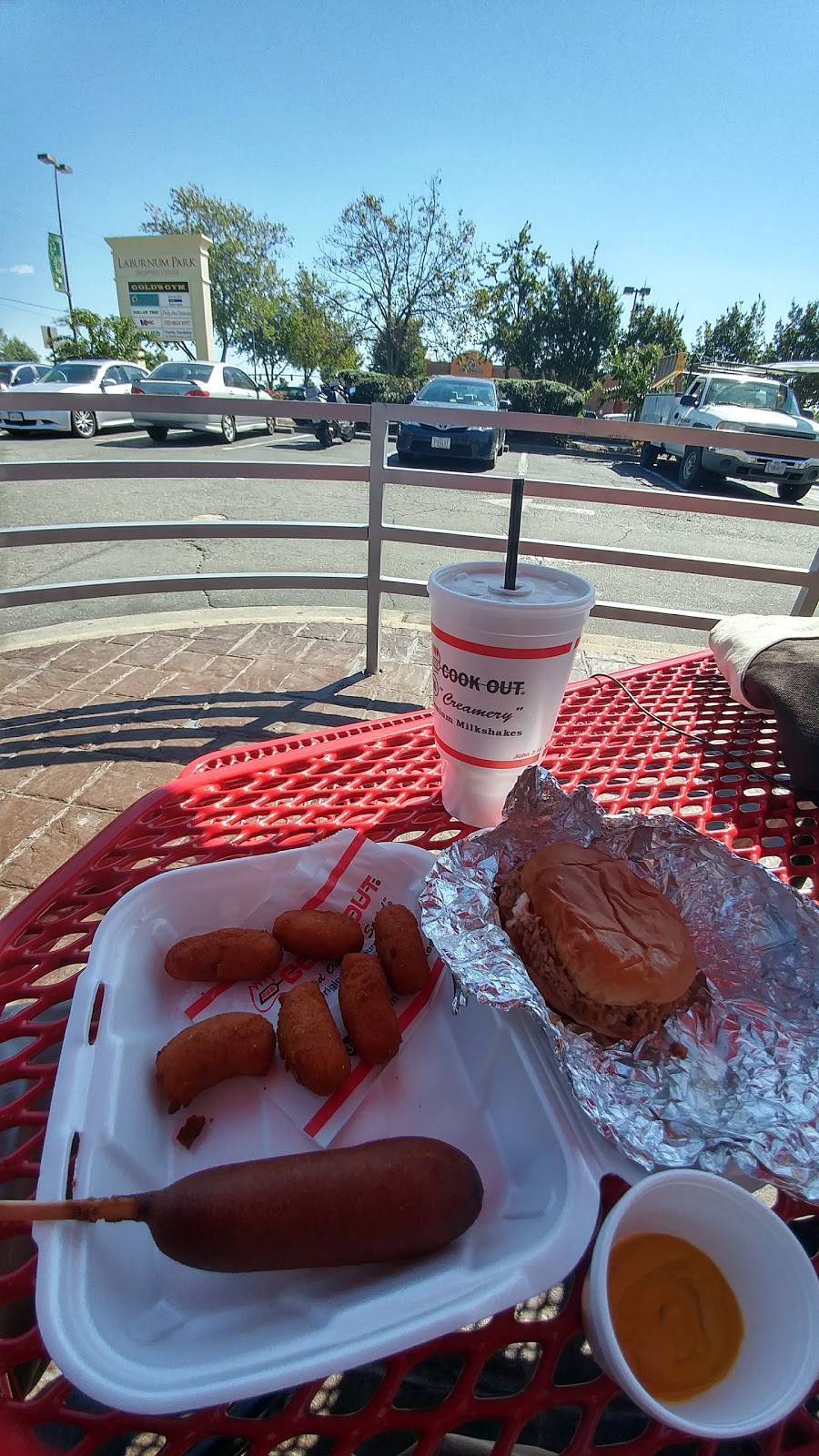 Cook Out | restaurant | 4300 S Laburnum Ave, Richmond, VA 23231, USA | 8042361459 OR +1 804-236-1459