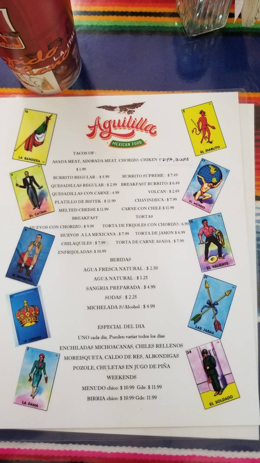 Aguililla Mexican Food | restaurant | 4525 Broadway Ave, Salida, CA 95368, USA | 2094164313 OR +1 209-416-4313