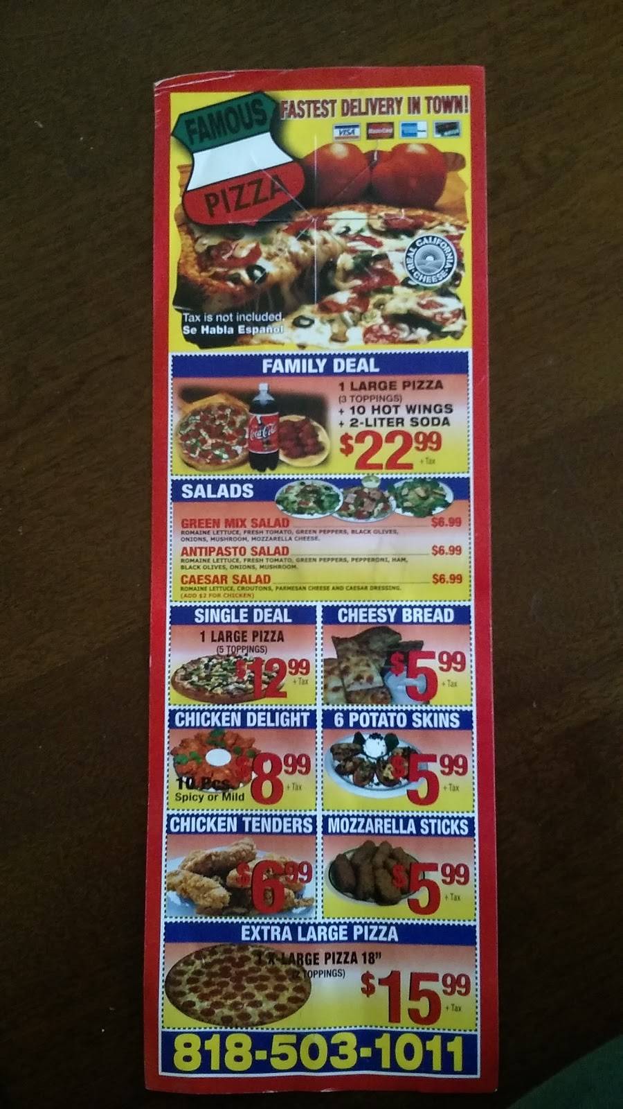 2 for 1 Pizza | meal delivery | 1615, 6726 Lankershim Blvd, North Hollywood, CA 91606, USA | 8185031011 OR +1 818-503-1011