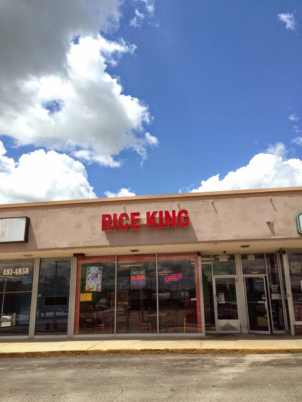 Rice King | restaurant | 22244 Governors Hwy, Richton Park, IL 60471, USA | 7087477879 OR +1 708-747-7879