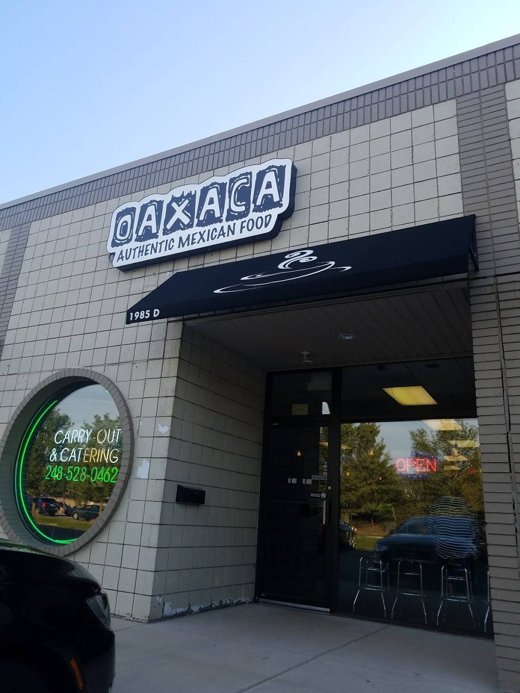 Oaxaca Mexican Food | restaurant | 1985 E Wattles Rd, Troy, MI 48085, USA | 2485280462 OR +1 248-528-0462