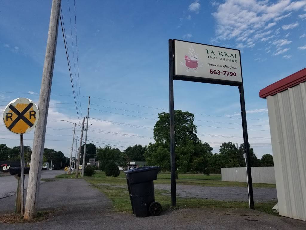 Ta Krai Thai Cuisine | restaurant | 415 Wilson Ave, Tullahoma, TN 37388, USA | 9315637790 OR +1 931-563-7790